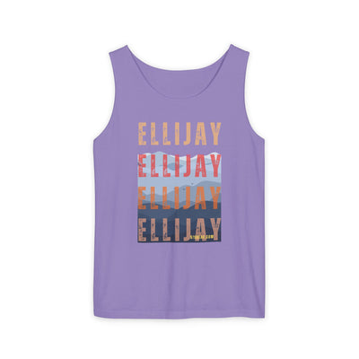 unisex tank-top, mountains graphic, by 515 Gear | Ellijay, GA | cotton tank perfect for casual hikes and workouts