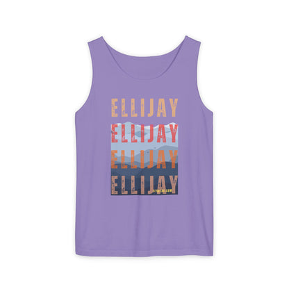 unisex tank-top, mountains graphic, by 515 Gear | Ellijay, GA | cotton tank perfect for casual hikes and workouts