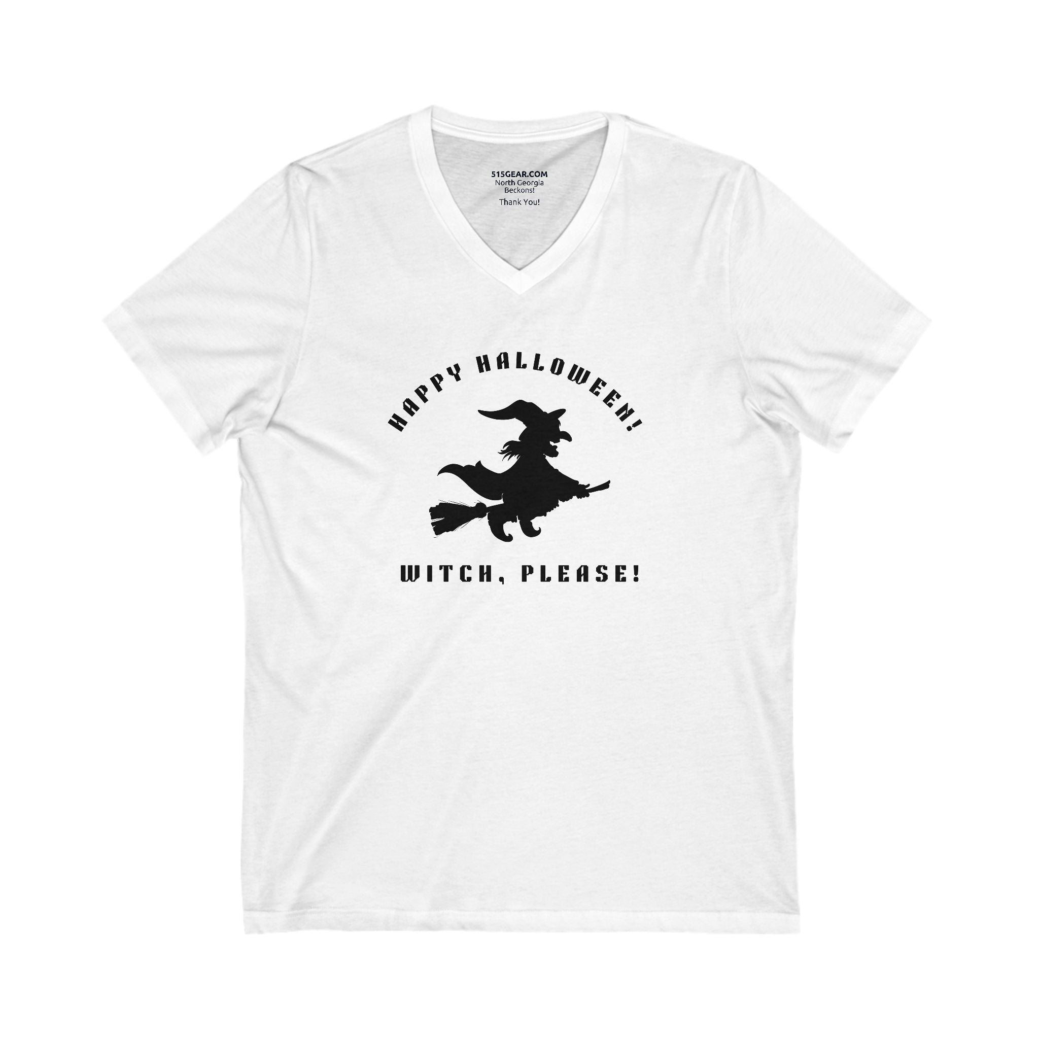 Witch PLEASE! Women's V-Neck Tee