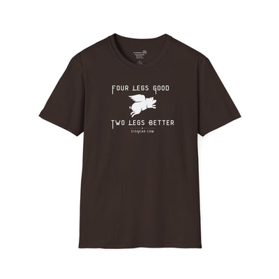 unisex adult t-shirt, satirical reference for “Orwellian” lovers | 515Gear.com | anyone love Animal Farm?