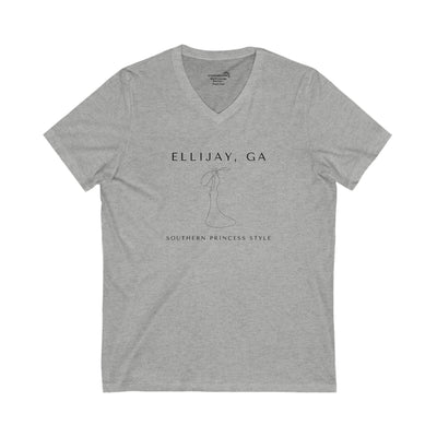 Women’s V-Neck T-shirt, by 515Gear.com | Ellijay, GA | Southern Princess Style!