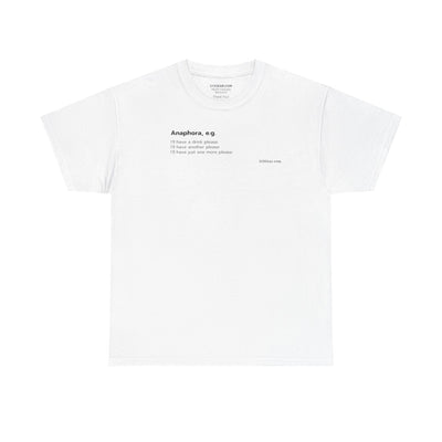 unisex adult t-shirt, word play | 515Gear.com | avoid repetition with this cool shirt
