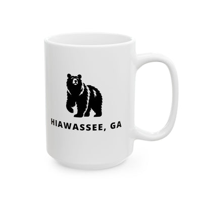 Mug, Black Bear Graphic, by 515Gear.com | Hiawassee, GA | Don’t feed the bears!
