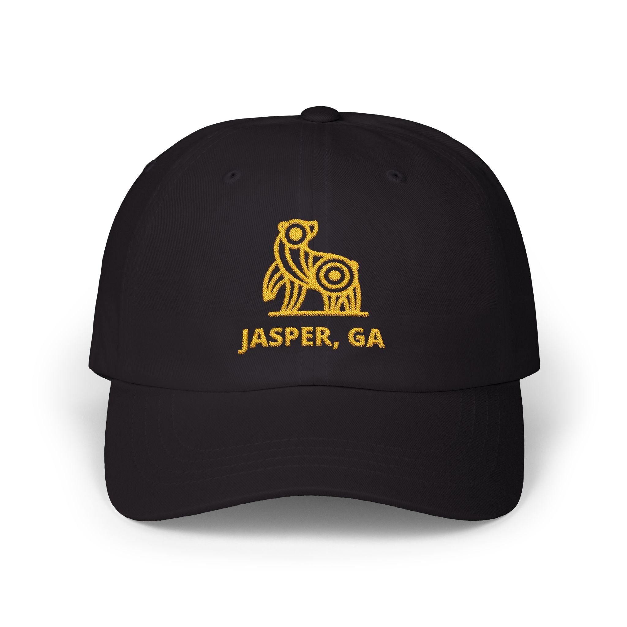 Jasper, Bear Cap - Gold Embroidery