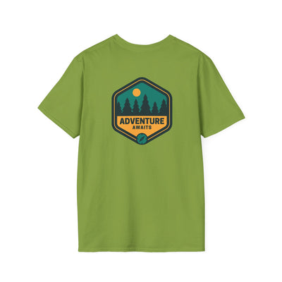 Unisex Adult T-shirt, 515 Adventure Awaits design  | 515Gear.com | Because Therapy is Expensive!