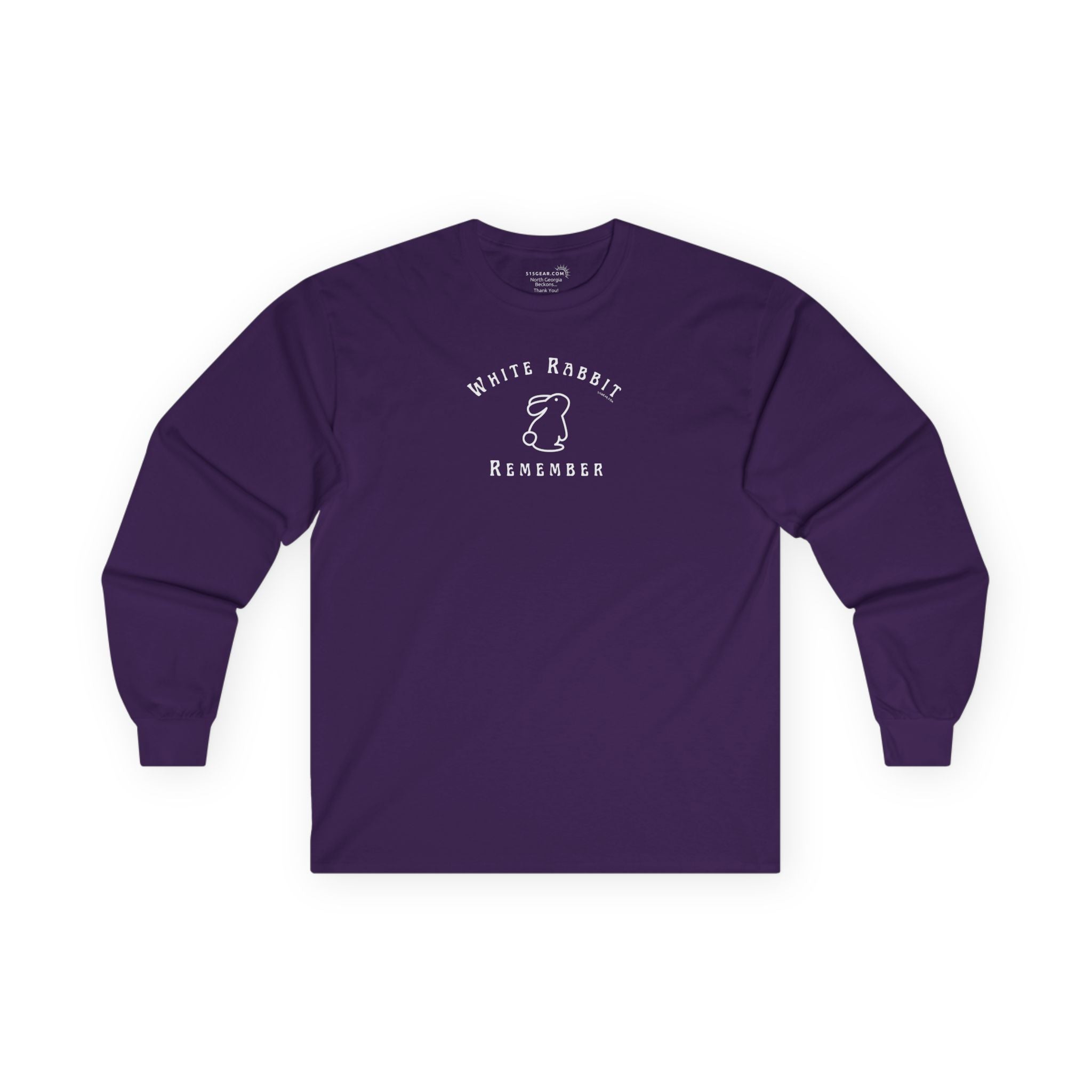 Dreamy White Rabbit - Remember - Long Sleeve Tee