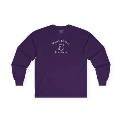 Dreamy White Rabbit - Remember - Long Sleeve Tee