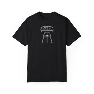 Jasper, GA "First Mountain City" Water Tower, Unisex Garment-Dyed adult T-shirt by 515Gear.com