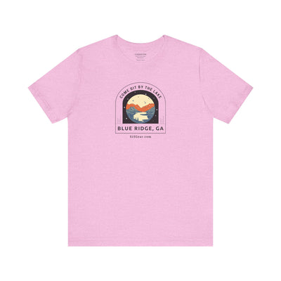 Unisex Adult T-shirt, by 515Gear.com | Blue Ridge, GA | Come Sit by the Lake!