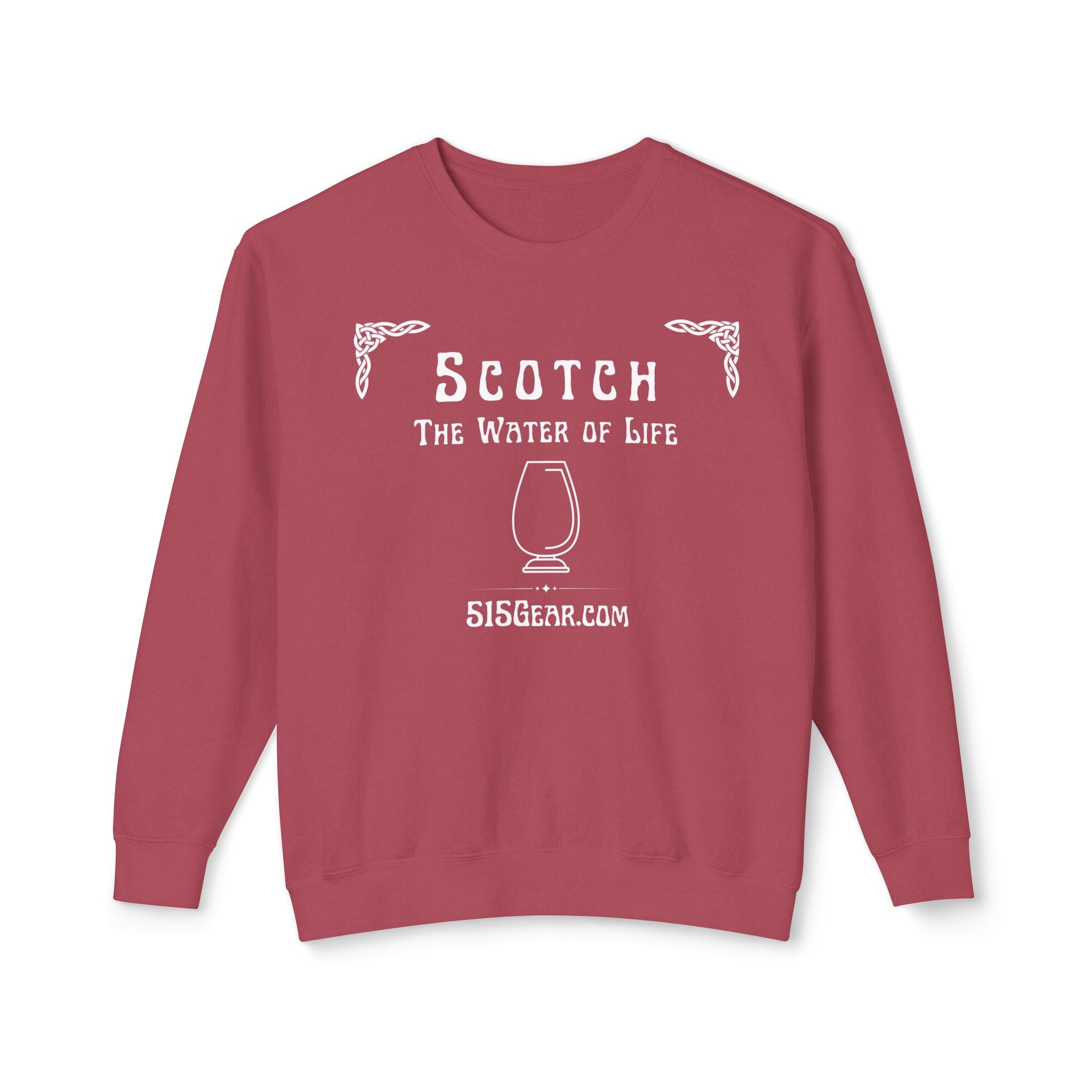 Scotch, The Water of Life - Unisex Lightweight Crewneck Sweatshirt