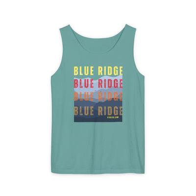 unisex tank-top, mountains graphic, by 515 Gear | Blue Ridge, GA | cotton tank perfect for casual hikes and workouts