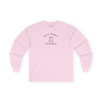 Dreamy White Rabbit - Remember - Long Sleeve Tee
