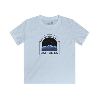 Kid’s T-Shirt, The First Mountain City design by515Gear.com | Jasper, GA | The original mountain town
