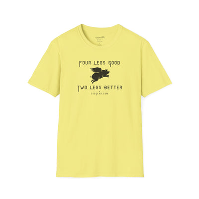 unisex adult t-shirt, satirical reference for “Orwellian” lovers | 515Gear.com | anyone love Animal Farm?