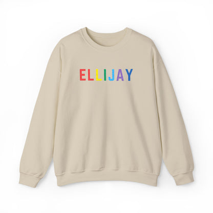 Color Me Ellijay Unisex Embroidered Sweatshirt