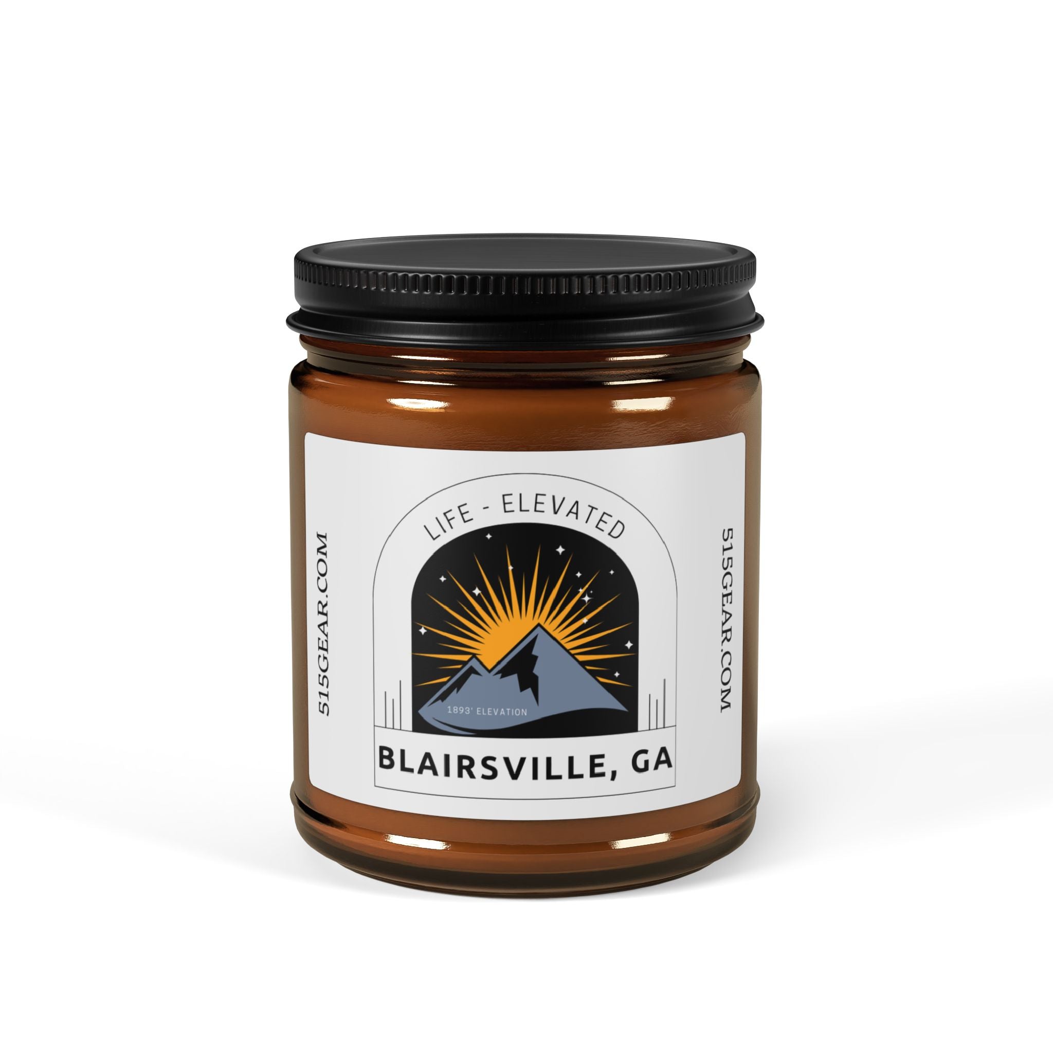 Blairsville Scented Soy Candle (9 oz Amber Jar)