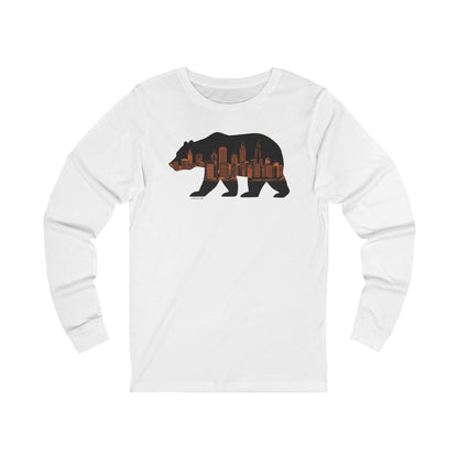 “Bear Down, Chi-Town” Skyline Long Sleeve Tee