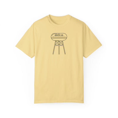 Jasper, GA "First Mountain City" Water Tower, Unisex Garment-Dyed adult T-shirt by 515Gear.com