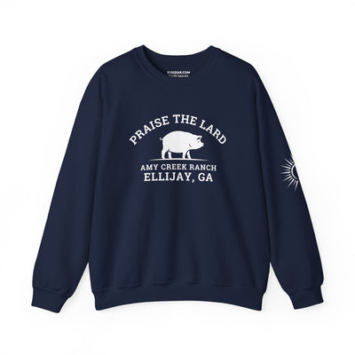 Sweatshirt, Praise the Lard Design, by 515Gear.com | Ellijay, GA | Amy Creek 