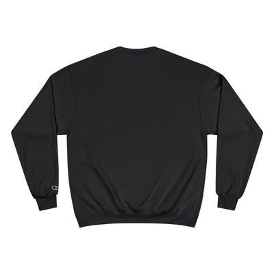 Black sweatshirt on a white background