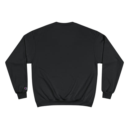 Black sweatshirt on a white background