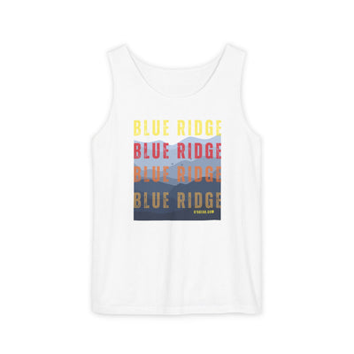 unisex tank-top, mountains graphic, by 515 Gear | Blue Ridge, GA | cotton tank perfect for casual hikes and workouts