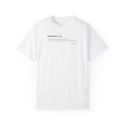 unisex adult t-shirt, word play | 515Gear.com | the small things matter