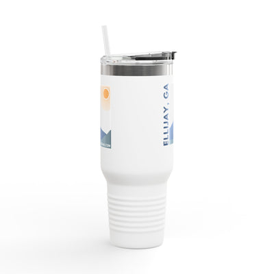 40 oz Travel Mug, Sunshine Graphic by 515Gear.com | Ellijay, GA | Soak up the Sun!