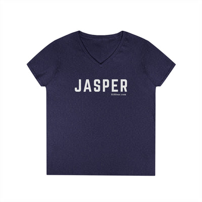 Women’s V-Neck T-shirt, by 515Gear.com | Jasper, GA | Classic cotton, semi-fitted t-shirt 
