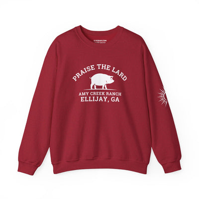 Sweatshirt, Praise the Lard Design, by 515Gear.com | Ellijay, GA | Amy Creek 