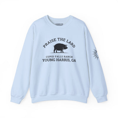 Sweatshirt, Praise the Lard Design, 515Gear.com | Young Harris, GA | Cupid Falls Ranch