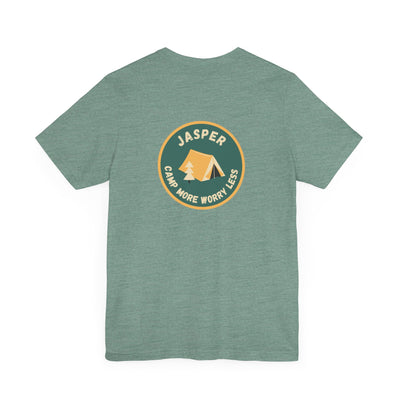 Unisex Adult T-shirt, Camping by 515Gear.com | Jasper, GA | Camp More Worry Less!