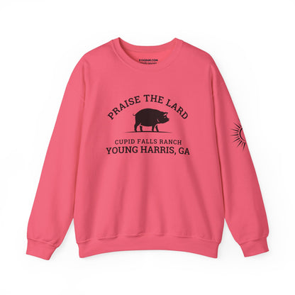 Sweatshirt, Praise the Lard Design, 515Gear.com | Young Harris, GA | Cupid Falls Ranch