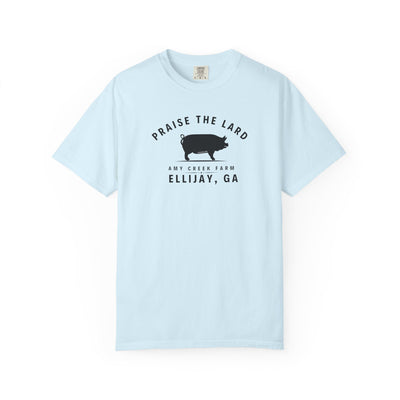 Praise the Lard, Amy Creek Farm, Ellijay - Comfort Colors Unisex Garment-Dyed T-shirt