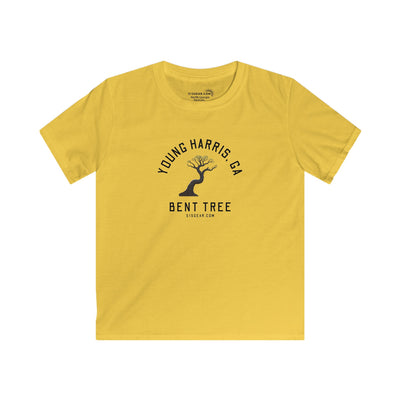 Kid’s T-Shirt, Bent Tree design by515Gear.com | Young Harris, GA | Don't leave the trail!