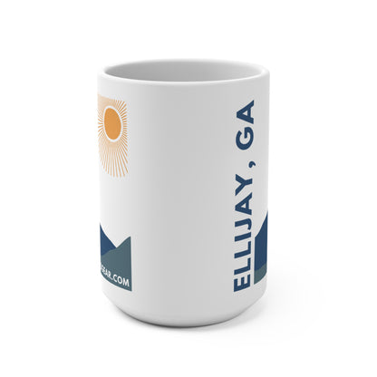 Ellijay Sunrise Coffee Mug 15oz