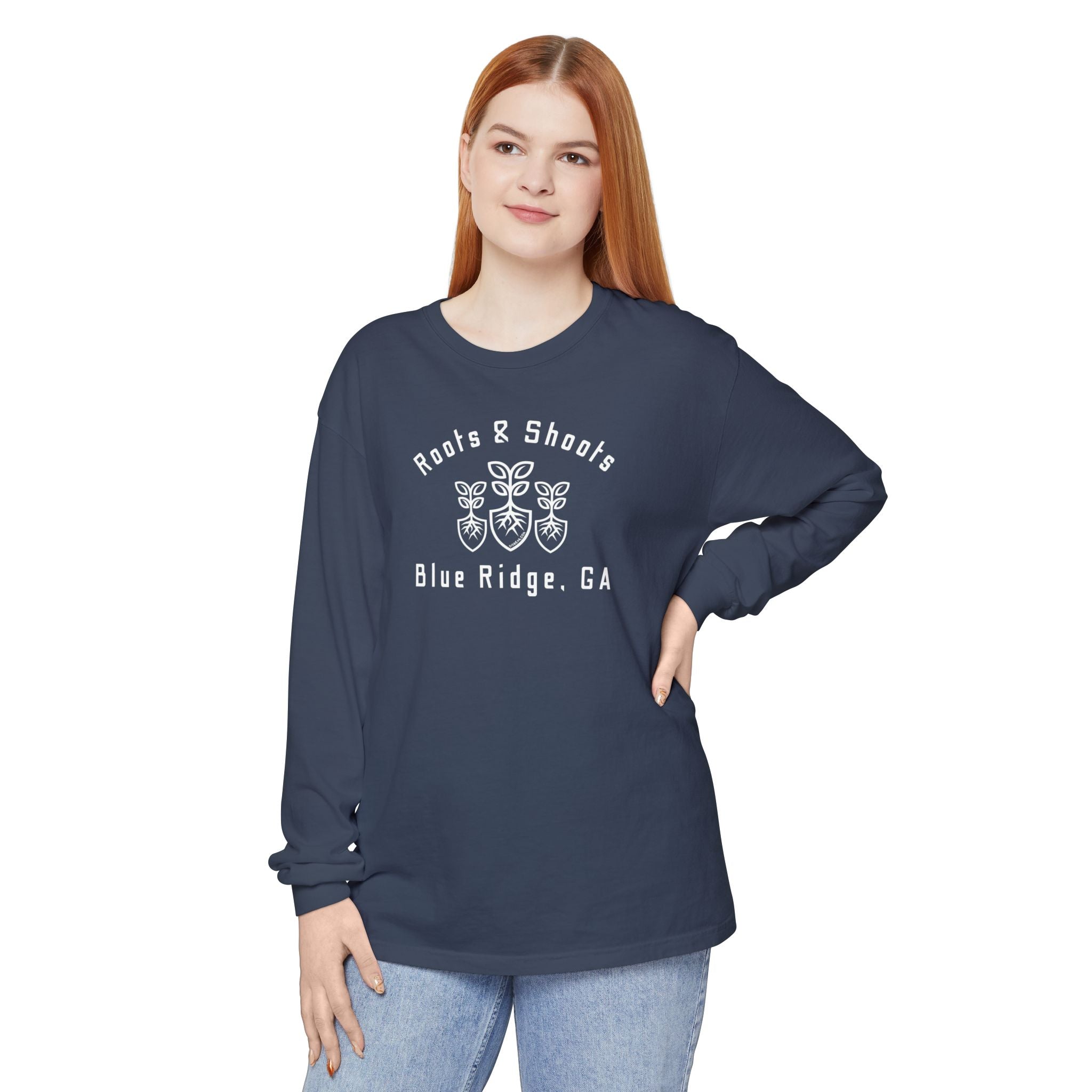 Blue Ridge, Roots & Shoots - Long Sleeve T-Shirt