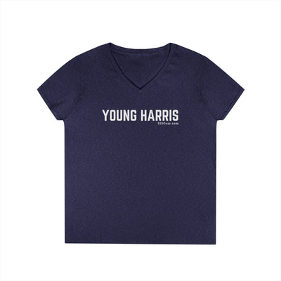 Women’s V-Neck T-shirt, by 515Gear.com | Young Harris, GA | Classic cotton, semi-fitted t-shirt 