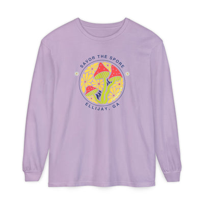 Savor the Spore – Ellijay, GA Unisex Long-Sleeve Tee