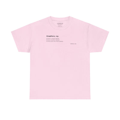 unisex adult t-shirt, word play | 515Gear.com | avoid repetition with this cool shirt