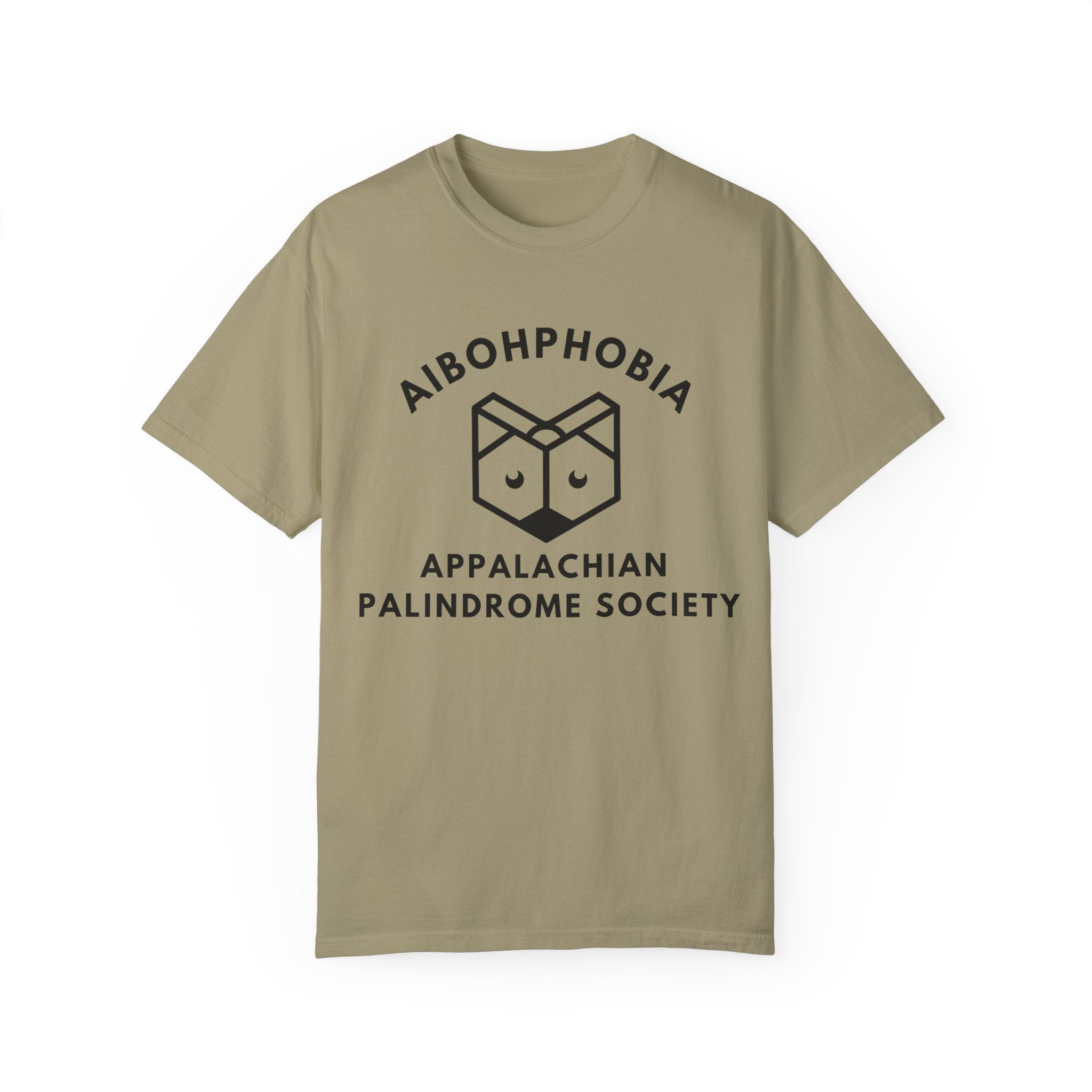 Word Fun: Palindrome - aibohphobia - Garment-Dyed T-shirt