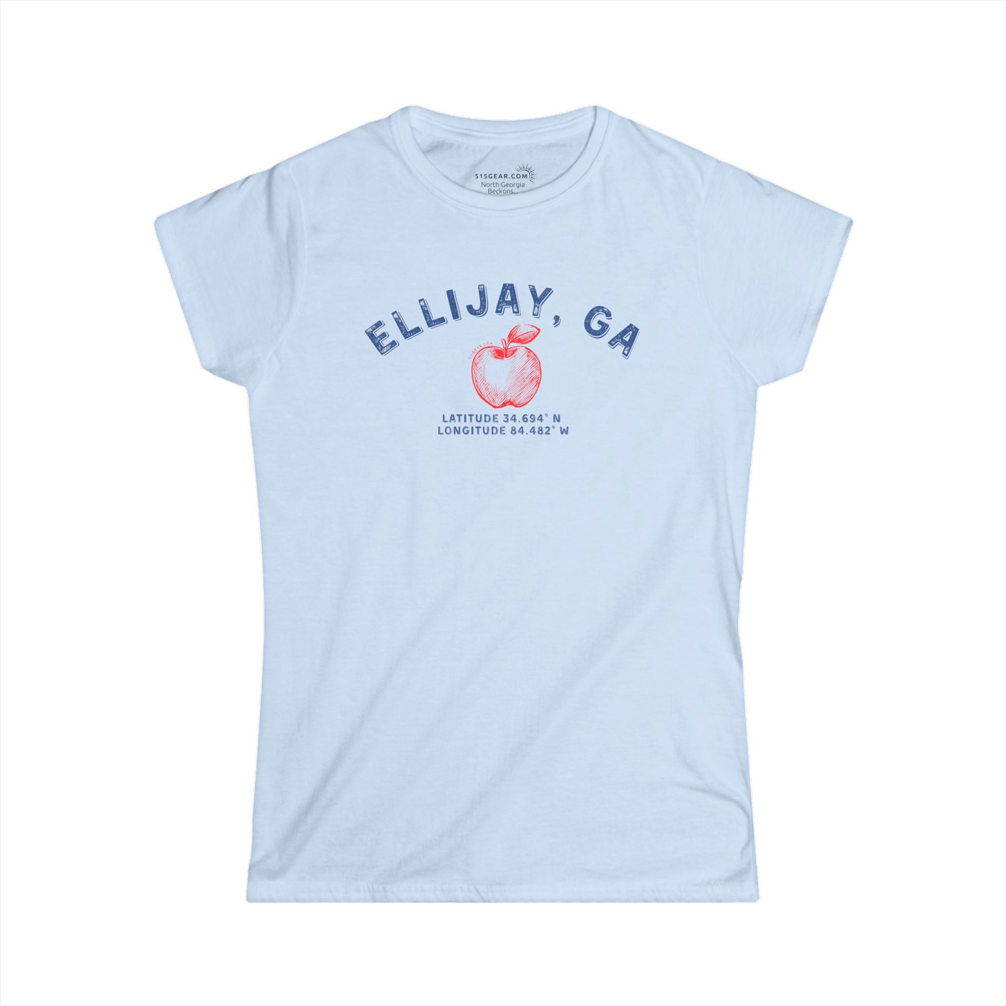 Women’s Softstyle "Ellijay Apple" Tee