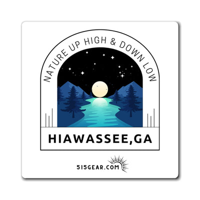 Refrigerator Magnet, by 515Gear.com | Hiawassee, GA | Nature Up High & Down Low!