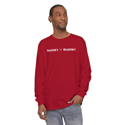 Galentine's > Valentine's Comfort Colors Long Sleeve T-Shirt