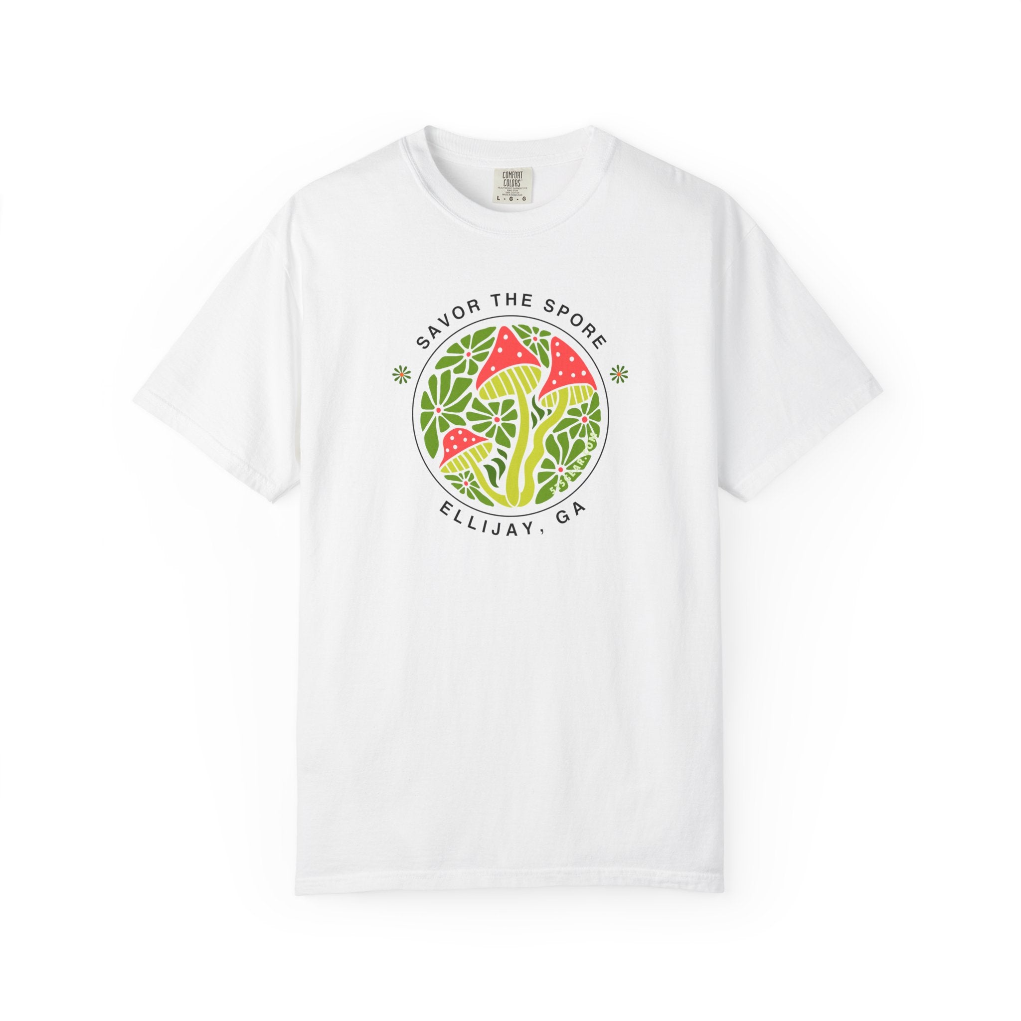 Ellijay Savor the Spore - Comfort Colors Unisex Garment-Dyed T-shirt