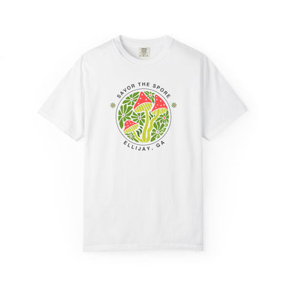Ellijay Savor the Spore - Comfort Colors Unisex Garment-Dyed T-shirt