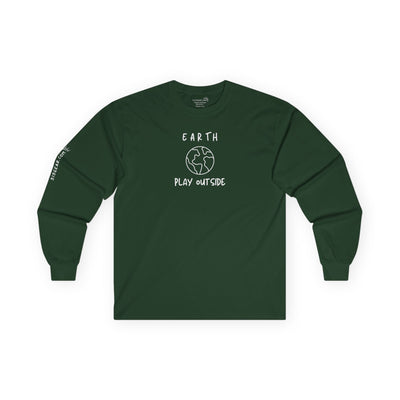 Unisex Adult Long-Sleeve T-shirt, "Earth" design | by 515Gear.com | Play Outside!