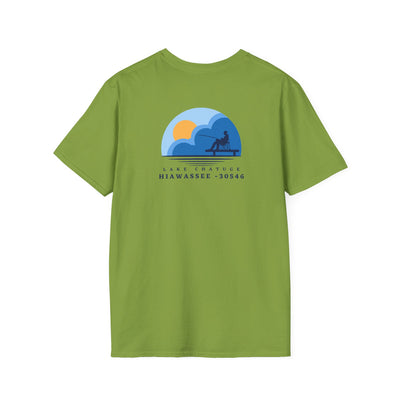 Adult t-shirt, Lake Fishing Graphic, by 515Gear.com | Hiawassee, GA | 30546