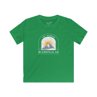 Kid’s T-Shirt, Life Elevated by 515Gear.com | Blairsville, GA | Hike Brasstown Bald!