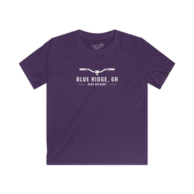 Kid’s T-Shirt, North GA biking, by 515Gear.com | Blue Ridge, GA | Play Outside! 